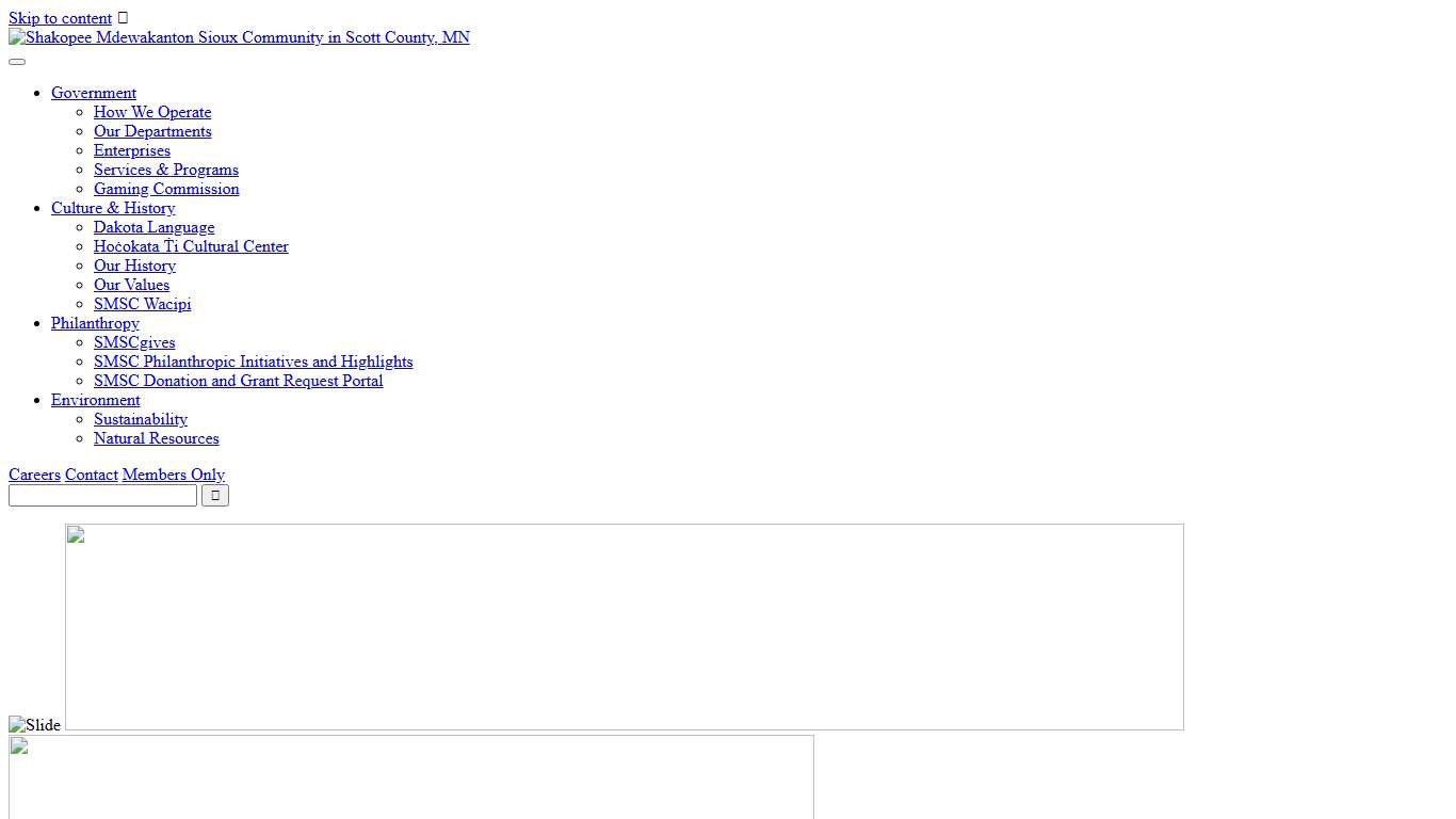 Shakopee Mdewakanton Sioux Community in Scott County, MN