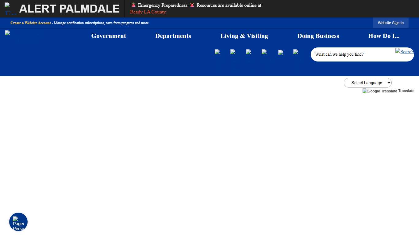 Palmdale, CA Official Website